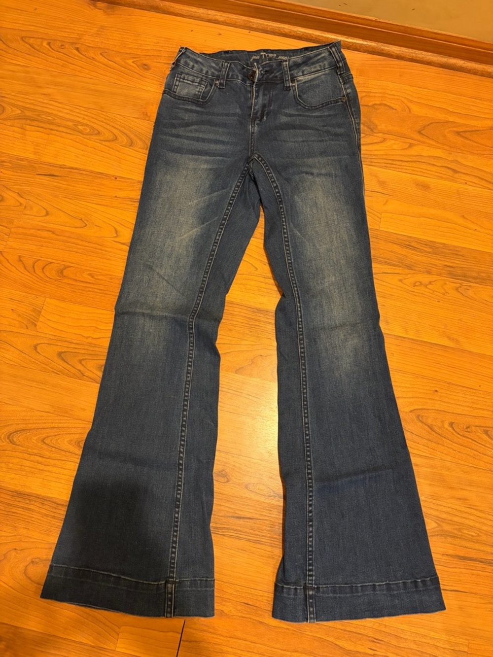 Cowgirl Tuff Dark Blue Boot Cut Jeans